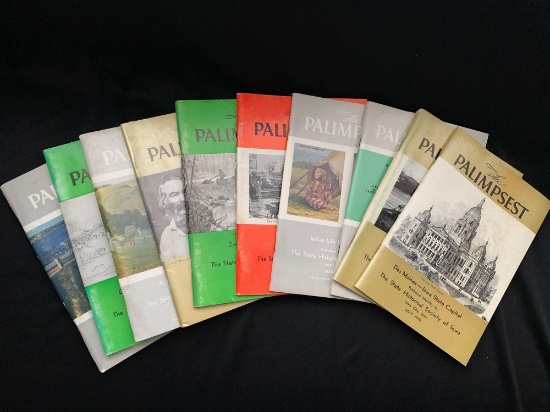The Palimpsest- The State Historical Society of Iowa Set of 10