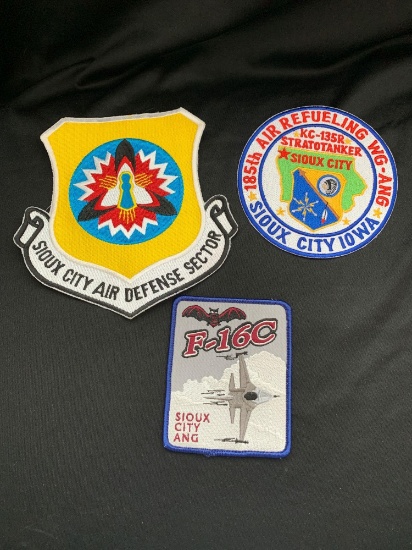 Sioux City Air Defense Patches