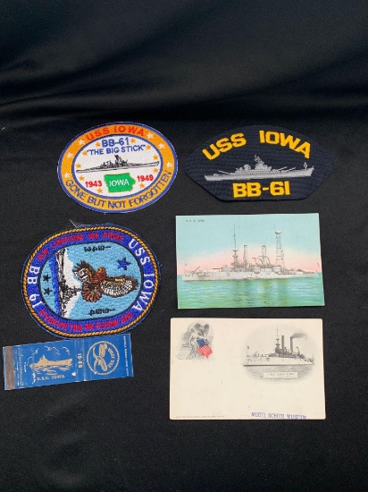 USS Iowa Memorabilia