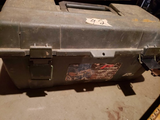 Tool box with fittings