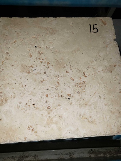 TRAVERTINE IVORY B&C 16X16 76PCS