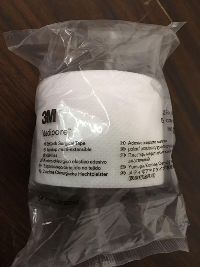 3M Soft Cloth Surgical Tape 9 Rolls