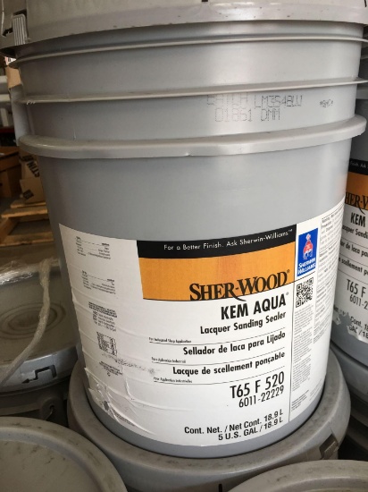 Sherwin Williams Sher-Wood Lacquer Sanding Sealers 5 Gallons