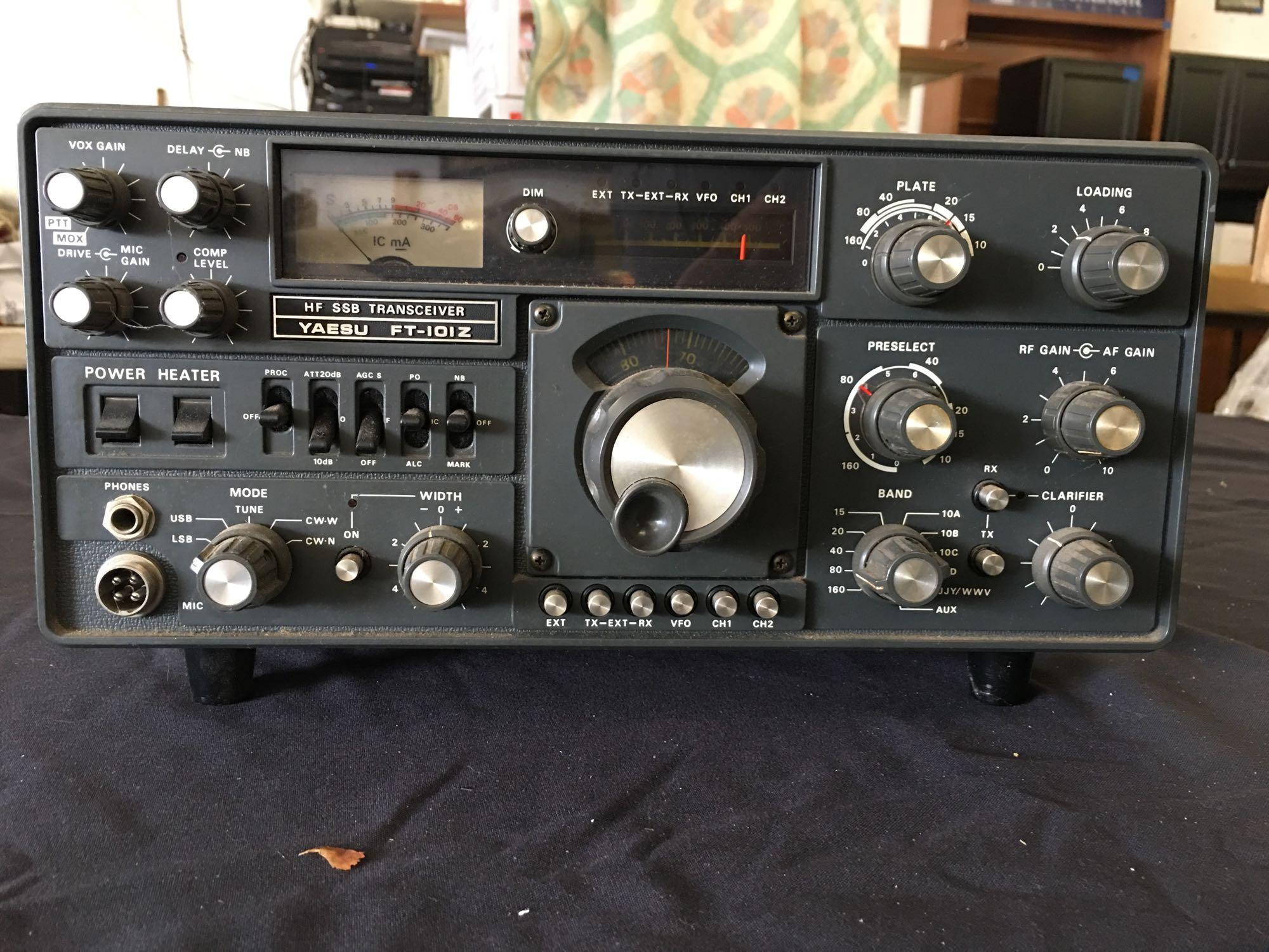 Yaesu FT-101Z HF SSB Transceiver | Proxibid
