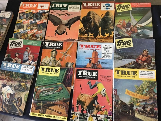 True The Magazines 1940-1950 Total 12
