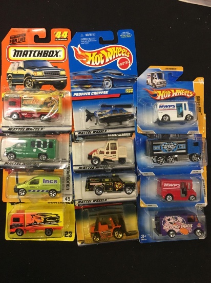 Lot Of Hot Wheels Mattel