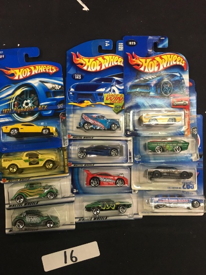 Lot Of Hot Wheels Mattel