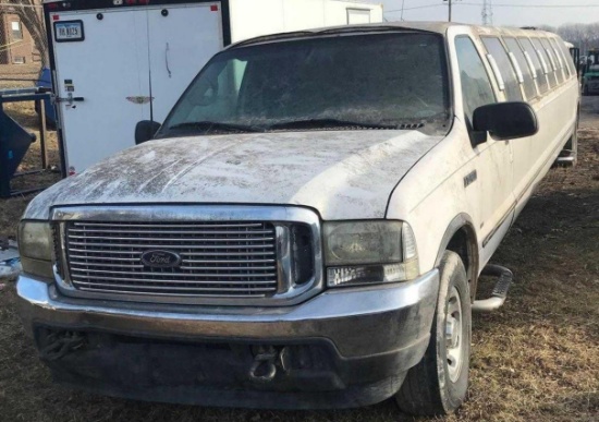 Ford Excursion stretched limo