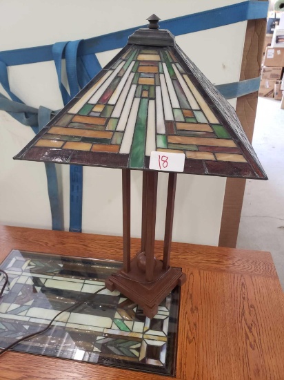 Stained Glass STICKLEY Lamp