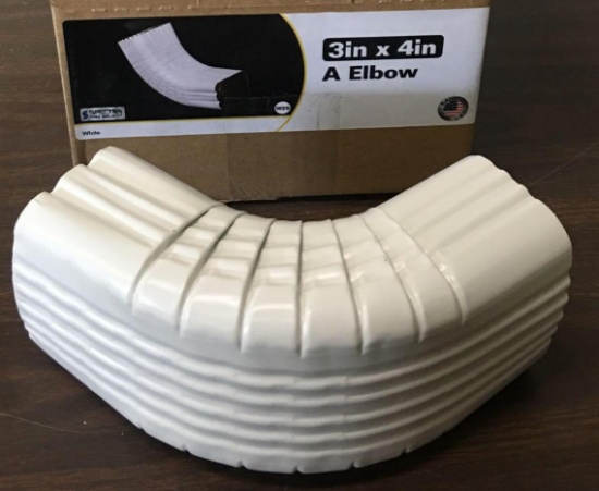 A Elbow 3 inX4in 12 per box