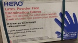 Latex Powder Free 50 Gloves/ 10 Boxes L