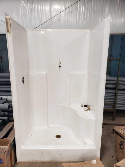 48"X36" Wall insert rt Seated Shower Insert