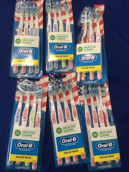 Oral-B Indicator Contour Clean 4ct -6 Pack