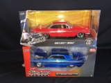 2x-1/24th 1964 Bel Air and Doms Chevy Impala