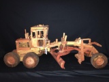 1/8th Approx Handmade Fully Operational Road Grader Very detailed neat piece