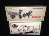2x-Texaco Horse/ Tanker The Texas Company, and 1/34th First Gear 1952 GMC Half Rack Stake Truck