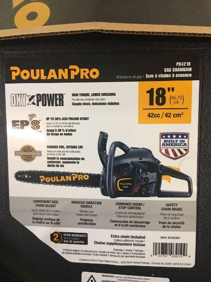 Poulan Pro OXY Power 18? Chainsaw