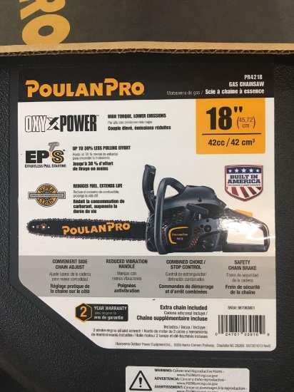 Poulan Pro OXY Power 18? Chainsaw