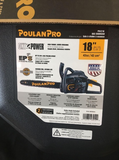 Poulan Pro OXY Power 18? Chainsaw