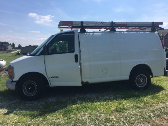 1999 Chevy 2500 cargo Van has bad motor