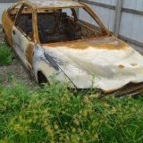 B66 1993 Honda Civic 2HGEJ2144PH525165 Burnt Accident