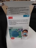 2 boxes of 3M Healthcare particulate respirator and surgical masks