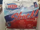 4 bags of HTH Super Shock Treatment