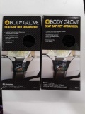 2 Body glove seat gap net organizers