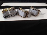 3 pairs of USCC Cargo Control ratchet straps