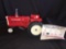 1/16th Ertl White Cockshutt 1655 Tractor with Decal Sheet Nice