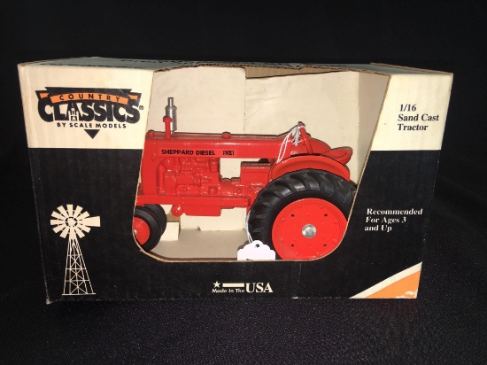1/16th Scale Models Country Classics Sheppard SD-4 Diesel Tractor NIB Hard to find