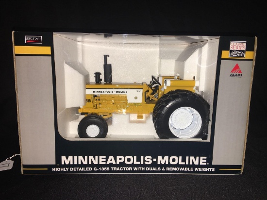 1/16th SpecCast Minneapolis Moline G-1355 Tractor with Duals and Removavble weights Classic Series