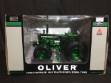Ultra Rare-1/16th SpecCast Oliver 1950 Tractor with Terra Tires Rare Green Chrome 1 of 28 produced