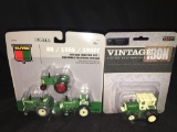 2x-1/64th Oliver 88/1555/1950T Set and Oliver 2255 Tractors