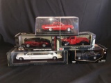 5x-1/24th Model Cars Lincoln Limo, Lamborghini, implala, Buick and pickup
