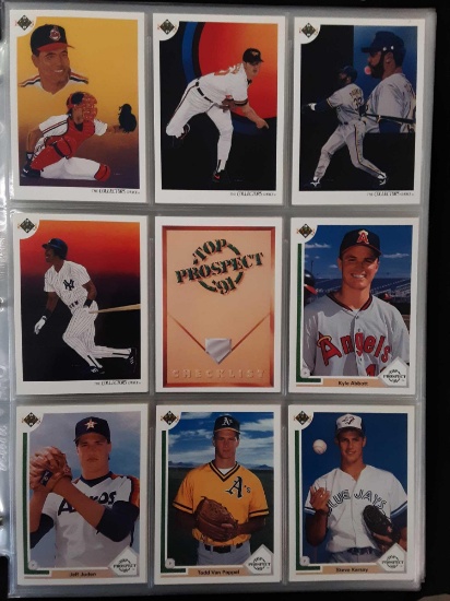 Top Prospect '91 Checklist 46-63, 1990 The Upper Deck Co.