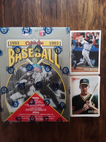 1993 O-Pee-Chee Baseball cards and loose Bowman 1993 Topps Baseball Cards
