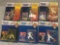 6x-Starting Lineup Julio Franco, Tim Salmon, Randy Johnson, Cal Ripken Jr, Reggie Sanders, and