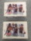 2x-1992-93 NBA Hoops Basketball Cards sealed packs inside