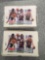 2x-1992-93 NBA Hoops Basketball Cards sealed packs inside