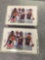 2x-1992-93 NBA Hoops Basketball Cards sealed packs inside