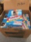 1992 Topps Baseball Cards 18 Boxes of Cards opened boxes and loose cards