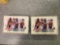 2x-1992-93 NBA Hoops Basketball Cards Sealed packs inside