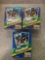 3x-1993 Topps Football Cards Series 1 Sealed packs inside