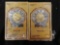 Two unopened boxes of Major League Baseball Leaf set 1991 series 2 cards