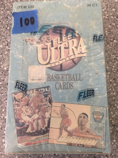 1992-93 Fleer Ultra basketball cards 36 packs per box sealed