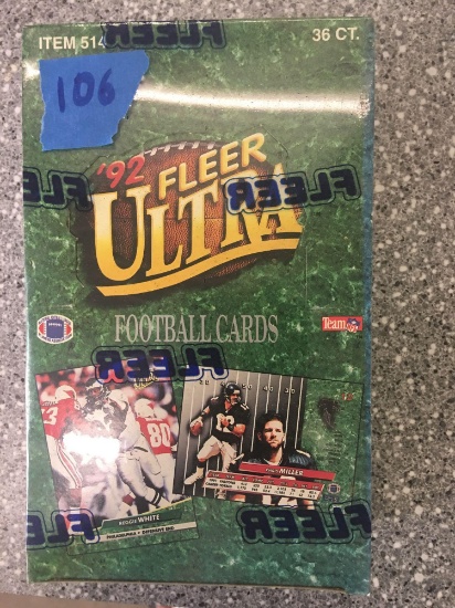 1992 Fleer Ultra Football Cards 36 packs per box Sealed!