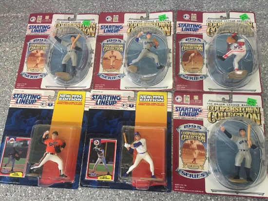 6x-Starting Line 2-Babe Ruth, Don Drysdale, Bob Gibson, Irvin Rodriguez, abs Mike Mussina