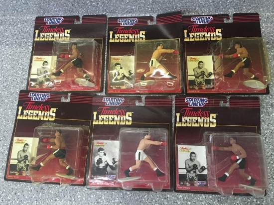 6x-Starting Lineup 4-Joe Louis and 2 Rocky Marciano