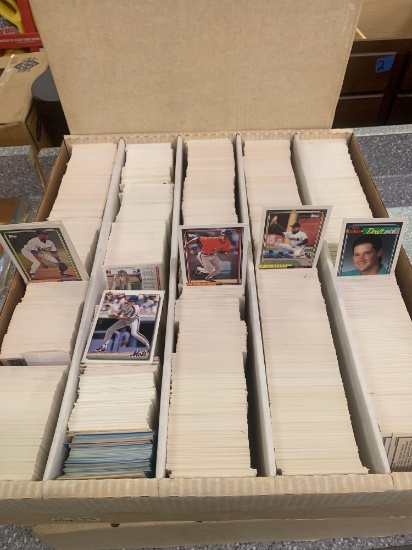 1992 Topps and 1991 Upper Deck Baseball Cards Unchecked